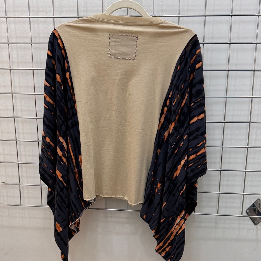 The Doors Graphic upcycled Kimono top - Picture 4 of 4